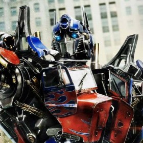 Optimus Prime Transformers Revenge of the Fallen Statue by Prime 1 Studio